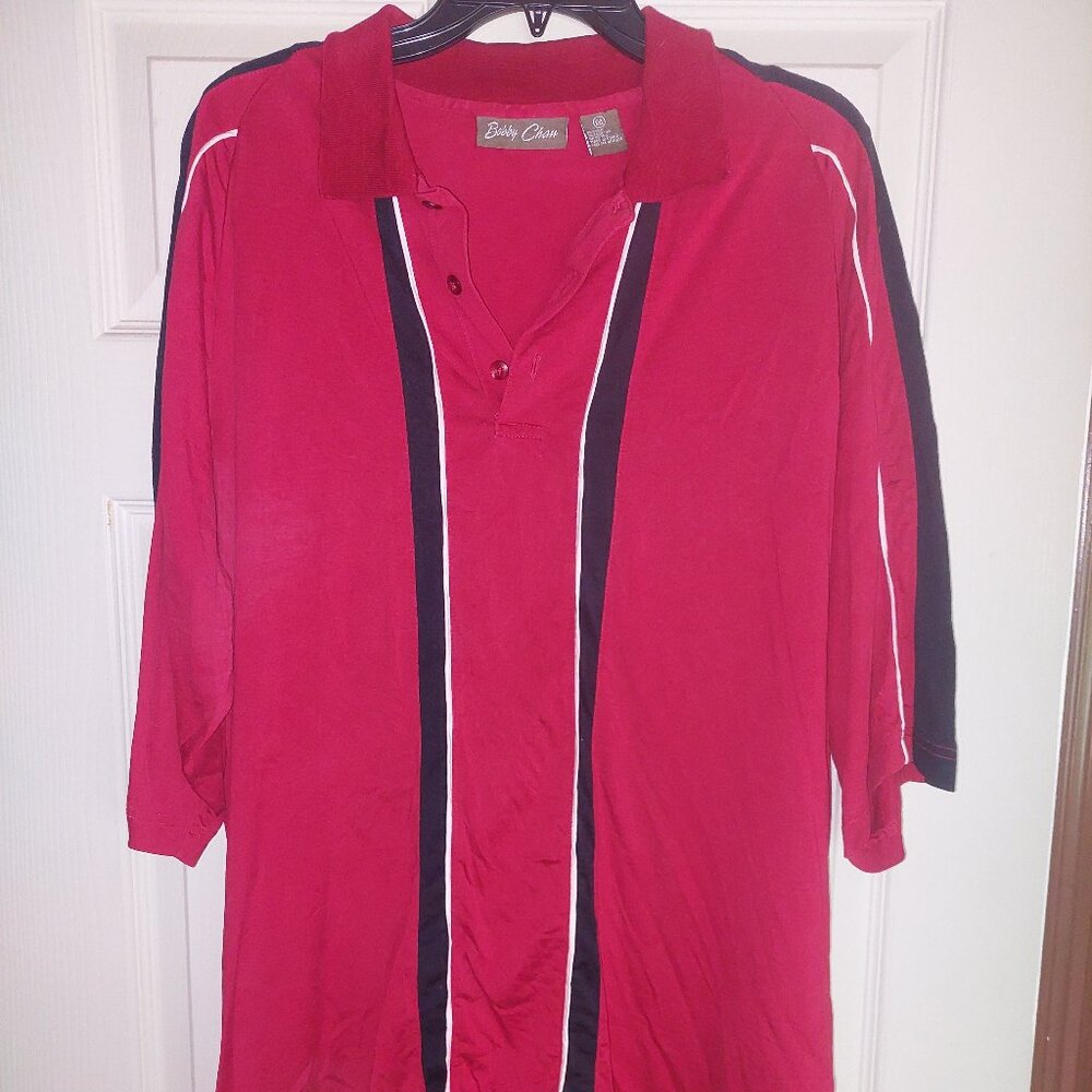 BOBBY CHAN polo shirt mens XXL 2XL